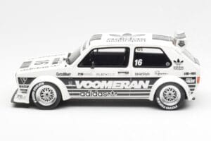Volkswagen Golf GTI Mk1 Voomeran Fehér Otto 1:18 OT1061 Gyanta – 3. kép a 6-ből