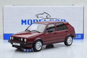 Volkswagen Golf GTI Mk2 Piros MCG 1:18 MCG18391 Fém – 6. kép a 6-ből