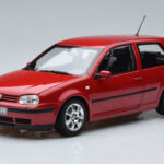 Volkswagen Golf Mk4 Piros Norev 1:18