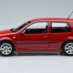 Volkswagen Golf Mk4 Piros Norev 1:18 - image 4 of 7