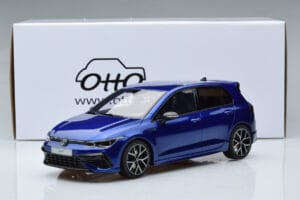 Volkswagen Golf Mk8 R Kék Otto 1:18 OT413 Gyanta – 6. kép a 6-ből
