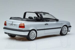 Volkswagen Golf Mk3 Kabrió Ezüst Norev 1:18 188468 Fém – 2. kép a 6-ből