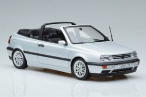Volkswagen Golf Mk3 Kabrió Ezüst Norev 1:18 188468 Fém – 4. kép a 6-ből