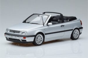 Volkswagen Golf Mk3 Kabrió Ezüst Norev 1:18 188468 Fém