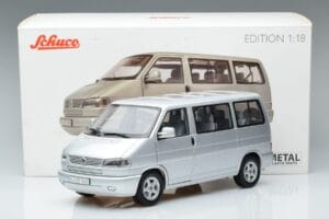 Volkswagen T4b Transporter Caravelle Minibus Schuco 1:18 450041500 Fém – 8. kép a 8-ből