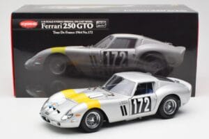 Ferrari 250 GTO #172 Tour de France Automobile 1964 Kyosho 1:18 08434C Fém – 8. kép a 8-ből