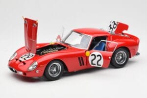 Ferrari 250 GTO #22 24 Hours of Le Mans 1962 Kyosho 1:18 08432B Fém – 2. kép a 8-ből