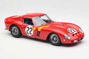 Ferrari 250 GTO #22 24 Hours of Le Mans 1962 Kyosho 1:18 08432B Fém – 6. kép a 8-ből