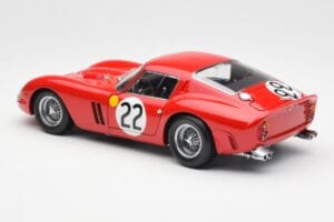 Ferrari 250 GTO #22 24 Hours of Le Mans 1962 Kyosho 1:18 08432B Fém – 7. kép a 8-ből
