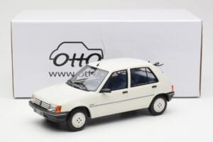 Peugeot 205 Junior Fehér Otto 1:18 OT463 Gyanta – 6. kép a 6-ből