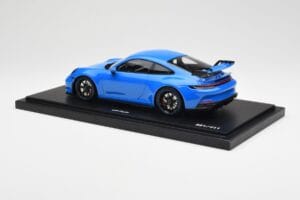 Porsche 911 992 GT3 Shark Kék Minichamps 1:18 WAP0211490M003 Gyanta – 5. kép a 7-ből