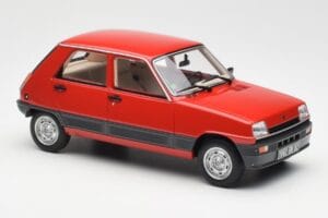 Renault 5 GTL Piros Otto 1:18 OT1147 Gyanta – 4. kép a 6-ből