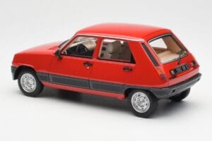 Renault 5 GTL Piros Otto 1:18 OT1147 Gyanta – 5. kép a 6-ből
