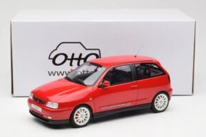 Seat Ibiza Mk2 Cupra Piros Otto 1:18 OT1092 Gyanta – 6. kép a 6-ből
