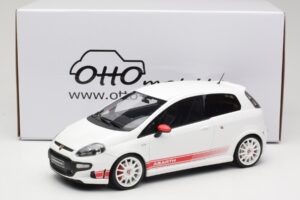Abarth Punto 199 Esseesse Fehér Otto 1:18 OT460 Gyanta – 6. kép a 6-ből