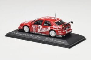 Alfa Romeo 155 V6 #12 M. Alboreto DTM 1995 Minichamps 1:43 430950312 Fém – 3. kép a 4-ből