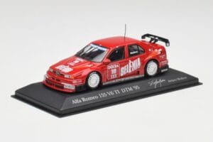 Alfa Romeo 155 V6 TI #18 Euroteam Modena DTM 1995 Minichamps 1:43 430950318 Fém – 2. kép a 4-ből
