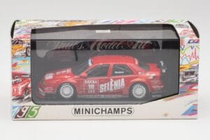 Alfa Romeo 155 V6 TI #18 Euroteam Modena DTM 1995 Minichamps 1:43 430950318 Fém – 4. kép a 4-ből