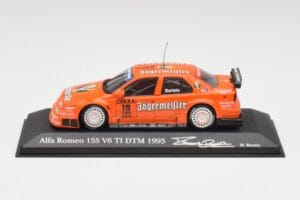 Alfa Romeo 155 V6 TI #19 Jagermeister M. Bartels DTM 1995 Minichamps 1:43 430950219 Fém