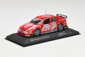 Alfa Romeo 155 V6 TI #2 Team Alfa Corse A. Nannini DTM 1994 Minichamps 1:43 430940202 Fém – 2. kép a 4-ből