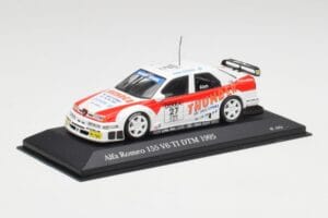 Alfa Romeo 155 V6 TI #27 M. Alen Presentation DTM 1995 Minichamps 1:43 430950227 Fém – 2. kép a 4-ből