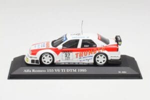 Alfa Romeo 155 V6 TI #27 M. Alen Presentation DTM 1995 Minichamps 1:43 430950227 Fém