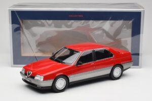 Alfa Romeo 164 Piros Norev 1:18 187866 Fém – 6. kép a 6-ből