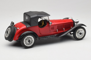 Alfa Romeo 6C 1750 Alfetta Piros Polistil 1:18 PL001 Fém – 3. kép a 8-ből