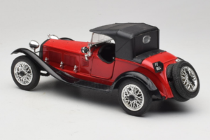 Alfa Romeo 6C 1750 Alfetta Piros Polistil 1:18 PL001 Fém – 7. kép a 8-ből