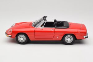 Alfa Romeo 2000 Spider Piros Minichamps 1:18 180120930 Fém – 4. kép a 8-ből