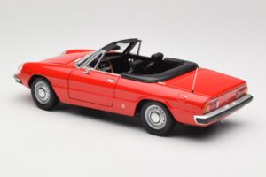 Alfa Romeo 2000 Spider Piros Minichamps 1:18 180120930 Fém – 7. kép a 8-ből