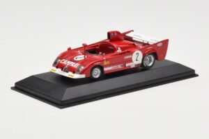 Alfa Romeo 33 TT 12 #2 A. Merzario / J. Laffite 1000km Monza Winner 1975 Minichamps 1:43 403751202 Fém – 2. kép a 4-ből