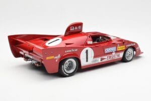 Alfa Romeo 33TT 12 #1 A. Merzario / J. Laffite 1000km Nurburgring Winner 1975 AUTOart 1:18 87505 Fém – 3. kép a 8-ből