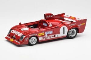 Alfa Romeo 33TT 12 #1 A. Merzario / J. Laffite 1000km Nurburgring Winner 1975 AUTOart 1:18 87505 Fém