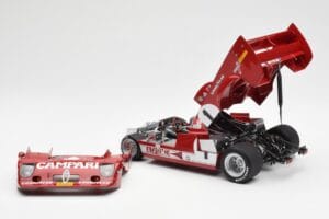 Alfa Romeo 33TT 12 #1 A. Merzario / J. Laffite 1000km Nurburgring Winner 1975 AUTOart 1:18 87505 Fém – 5. kép a 8-ből