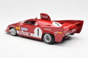Alfa Romeo 33TT 12 #1 A. Merzario / J. Laffite 1000km Nurburgring Winner 1975 AUTOart 1:18 87505 Fém – 7. kép a 8-ből