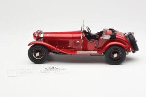 Alfa Romeo 6C 1750 GS Spider Bordeaux Piros CMC 1:18 M-138 Fém – 3. kép a 6-ből