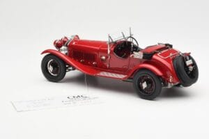 Alfa Romeo 6C 1750 GS Spider Bordeaux Piros CMC 1:18 M-138 Fém – 5. kép a 6-ből