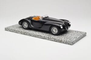Alfa Romeo 6C 2500 SS Corsa Spider Fekete Minichamps 1:18 107120231 Fém – 4. kép a 6-ből