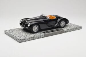 Alfa Romeo 6C 2500 SS Corsa Spider Fekete Minichamps 1:18 107120231 Fém