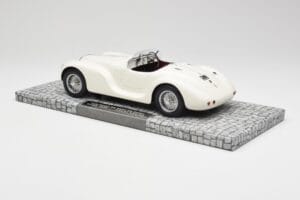 Alfa Romeo 6C 2500 SS Corsa Spider Fehér Minichamps 1:18 107120232 Gyanta – 5. kép a 6-ből