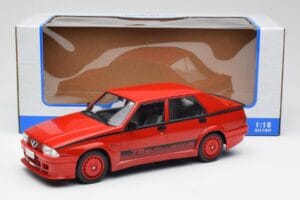 Alfa Romeo 75 Turbo Evoluzione Piros MCG 1:18 MCG18428 Fém – 6. kép a 6-ből