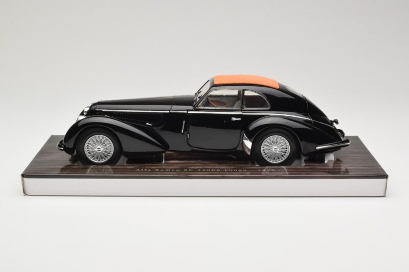 Alfa Romeo 8C 2900B Lungo Fekete Minichamps 1:18 100120421 Fém