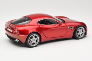 Alfa Romeo 8C Competizione Piros Bburago 1:18 18-11021 Fém – 3. kép a 8-ből