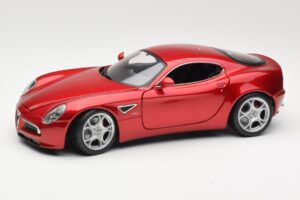 Alfa Romeo 8C Competizione Piros Bburago 1:18 18-11021 Fém