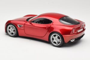 Alfa Romeo 8C Competizione Piros Bburago 1:18 18-11021 Fém – 7. kép a 8-ből