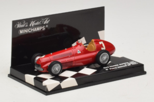 Alfa Romeo 159 Alfetta #3 C. Sanesi 6th Place British GP 1951 Minichamps 1:43 400511203 Fém – 2. kép a 5-ből