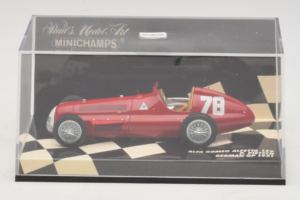 Alfa Romeo 159 Alfetta #78 P. Pietsch German GP 1951 Minichamps 1:43 400511278 Fém – 5. kép a 5-ből