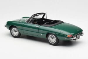 Alfa Romeo Duetto Spider Zöld AUTOart 1:18 70138 Fém – 7. kép a 8-ből