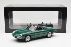 Alfa Romeo Duetto Spider Zöld AUTOart 1:18 70138 Fém – 8. kép a 8-ből